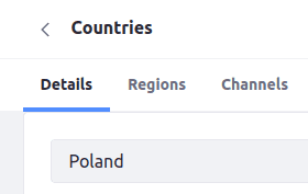 Countries Details