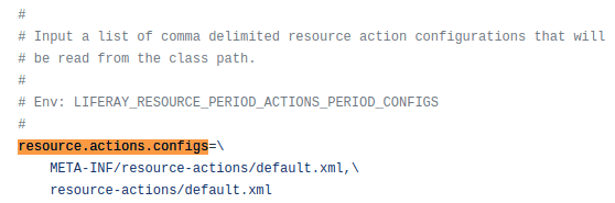 Original resource-actions value