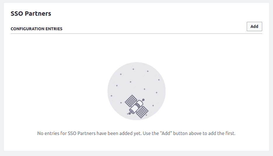 SSO Partners configuration